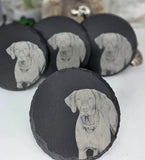 Personalised Photo Laser engraved coasters