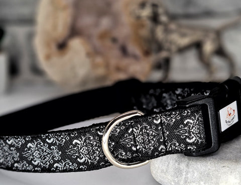 Metallic Damask Collars & Leads
