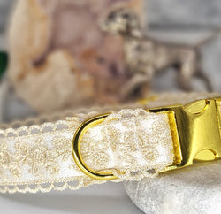 Ivory and Gold Roses