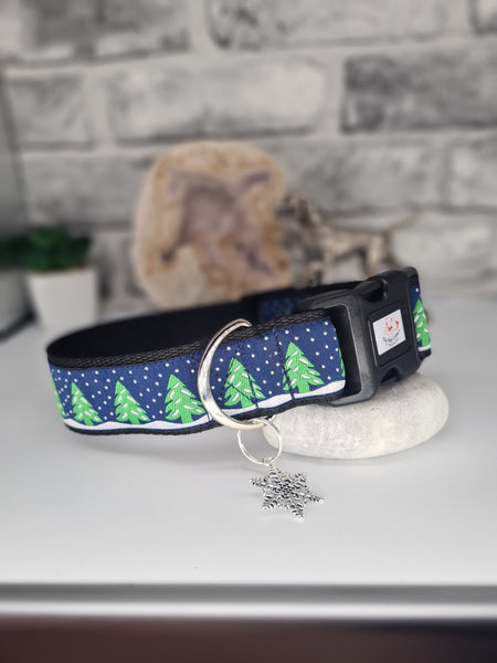 Blue Sky Christmas 1.5"  Collars