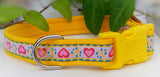 Cupid Hearts Dog Collars & Leads