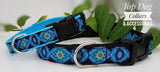 Blue Mandala Collars & Leads