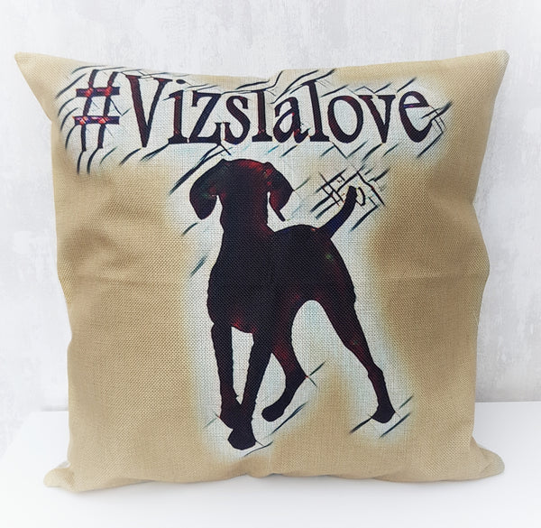 #Vizslalove Cushion Cover