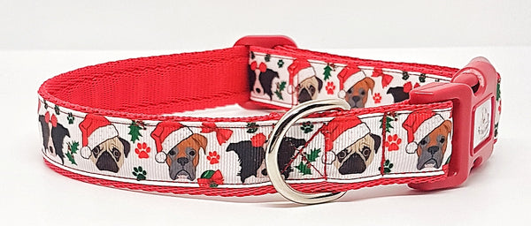 Christmas Dogs Collars & Leads