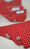Love hearts Dog Bandanas