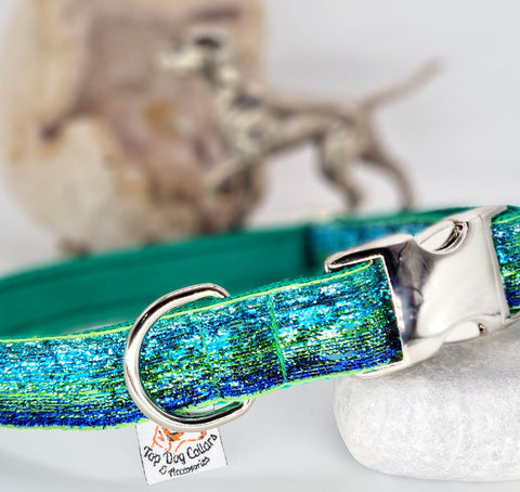 Green Ombre Sparkle Collars & Leads