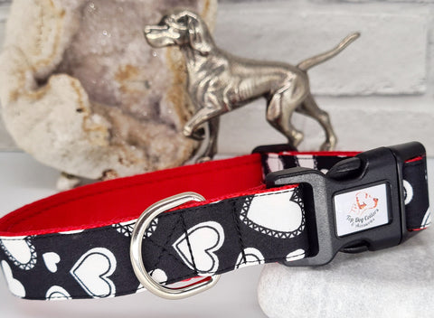 Hearts Noir Collars & Leads
