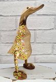 Yellow and Purple tall Daisy Duck