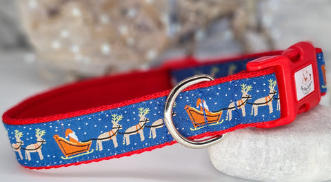 Santa Sleigh Collars & Leads