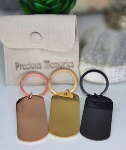 Personalised Pawprint,Picture Keyrings