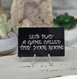 Personalised sign