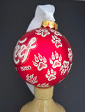 Paw Print Christmas Bauble