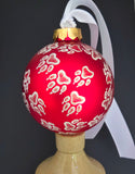 Paw Print Christmas Bauble