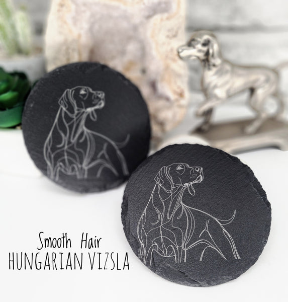 Dog Themed Slate Coasters