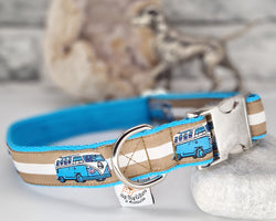 Blue Camper van Collars & Leads