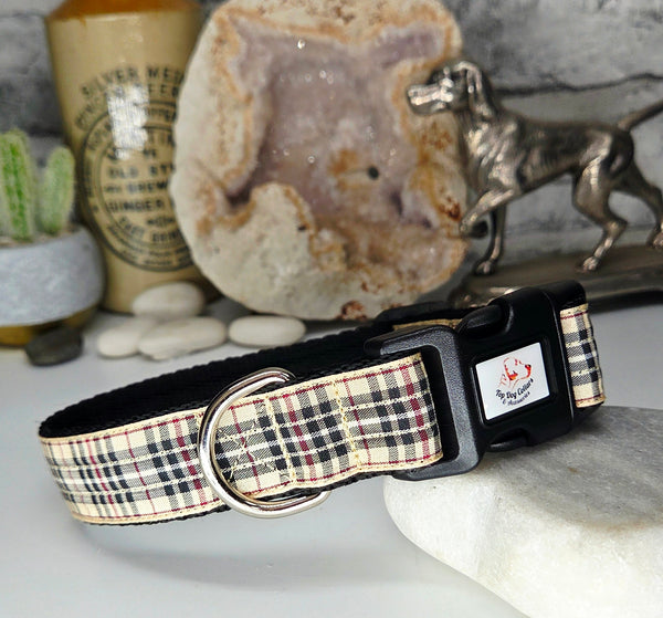 Beige Check Plaid
