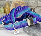 Purple Turquoise Sparkle Collars & Leads