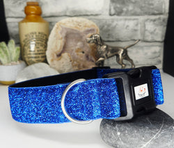 Royal Blue Sparkle 1.5" wide