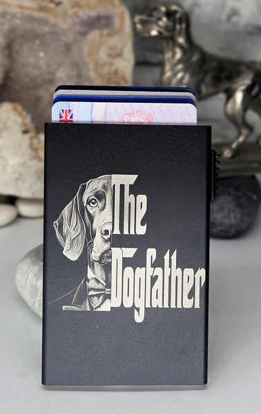 Pop Up Metal Wallet RFID Blocking