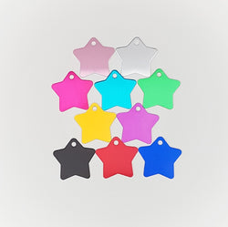 Star Pet ID Tags Large