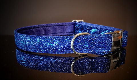 Royal Blue Sparkle Collars & Leads