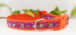 Snow Fun Purple Dog Collars