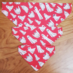 Spooky Ghosts Dog Bandanas