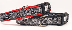 Monochrome Picasso Dog Collars & Leads