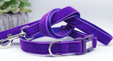 Purple Velvet Collars & Leads