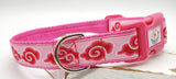 Pink Dream Clouds Dog Collars & Leads