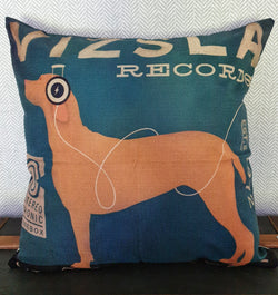 Vizsla Records Cushion Cover