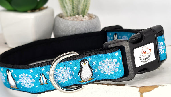 Frosty Penguin Collars & Leads