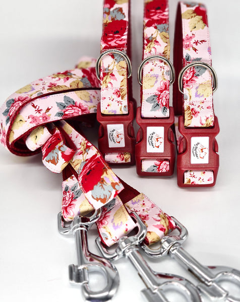 English Rose Dog Collars & Leads