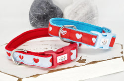 Hearts Dog Collars & Leads